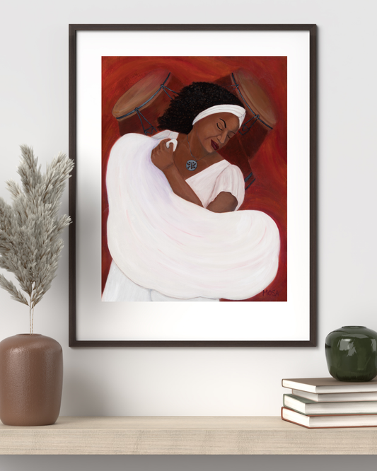 Al Son De Los Tambores (Giclee Print)