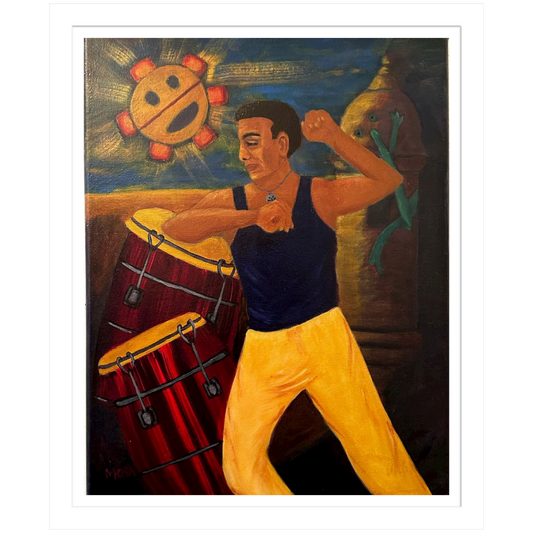 Bomba Bajo El Sol Taino (Giclee Print)